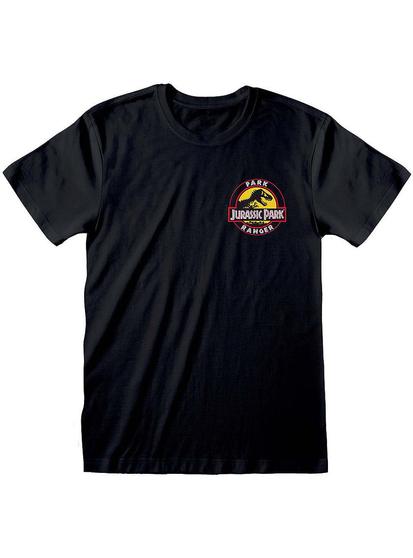 T-shirt Jurassic Park logo adulte
