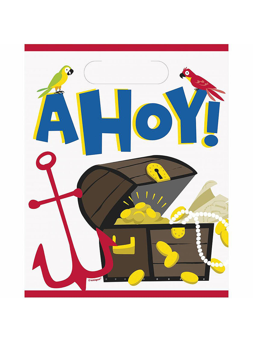 8 sachets à bonbons pirates - Ahoy Pirate