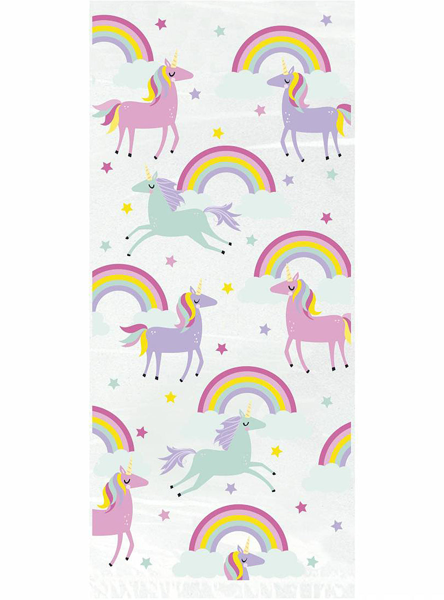 20 sachets à bonbons licornes - Happy Unicorn