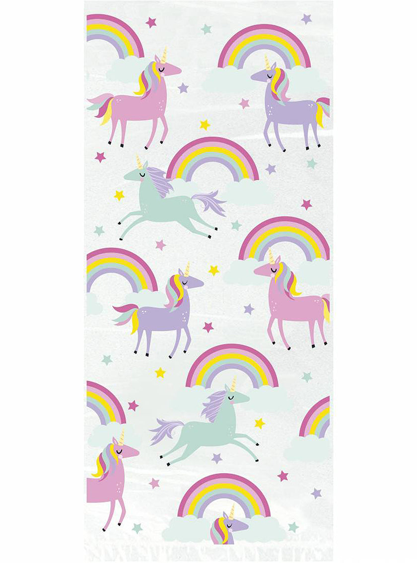 20 sachets à bonbons licornes - Happy Unicorn