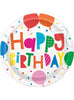 8 assiettes ballons (23 cm) - Colorful Balloons