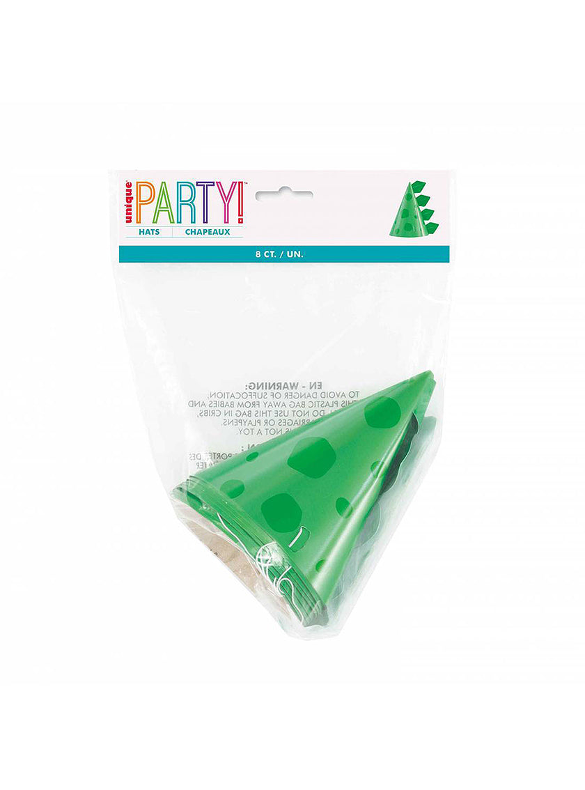 8 chapeaux dinosaure - Blue & Green Dinosaur