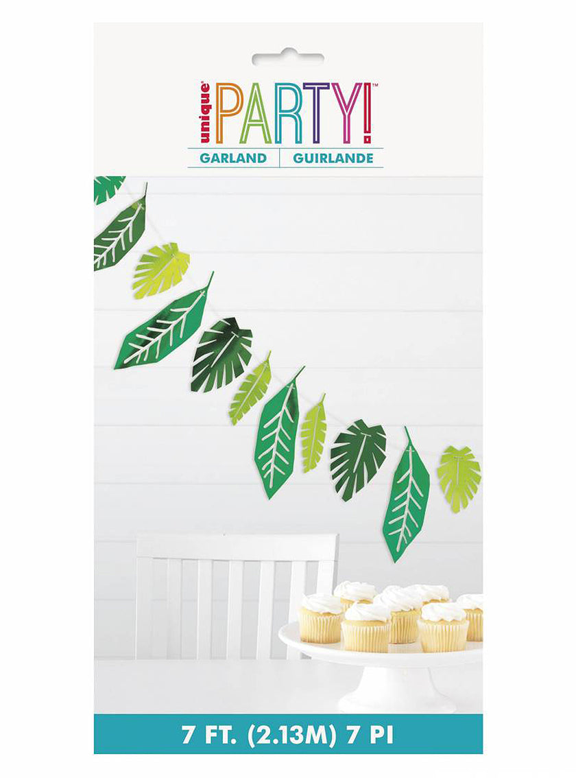 Guirlande feuilles - Animal Safari