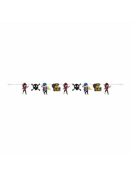 Guirlande anniversaire pirates - Ahoy Pirate