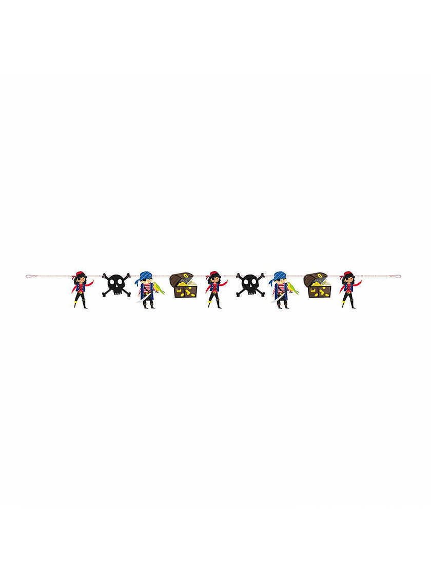 Guirlande anniversaire pirates - Ahoy Pirate
