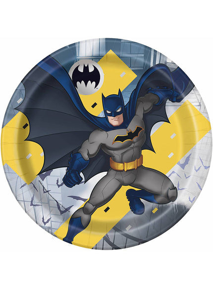 8 assiettes Batman (23 cm)