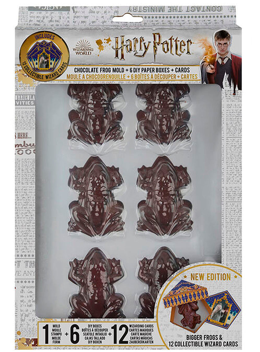 Moule Chocogrenouilles avec 12 cartes - Harry Potter