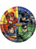 8 assiettes rondes Justice League de (23cm)