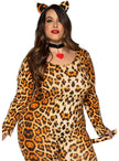 Déguisement léopard femme grande taille