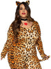 Déguisement léopard femme grande taille