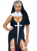 Déguisement nonne sexy femme