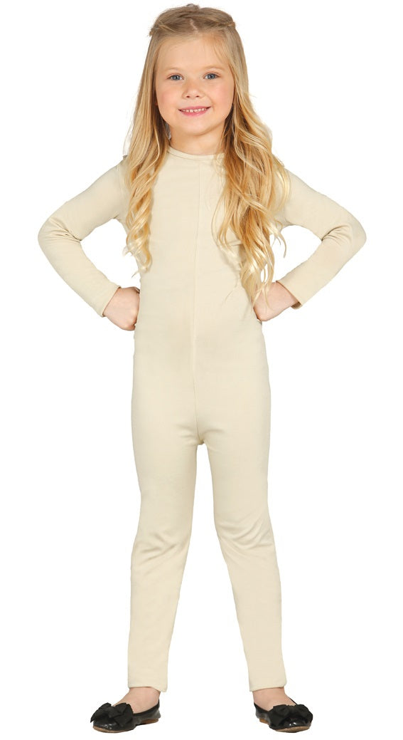 Justaucorps beige fille