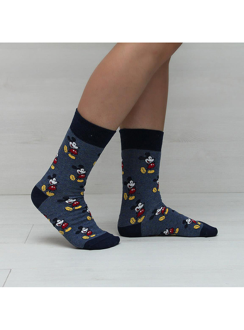 3 paires de chaussettes Mickey