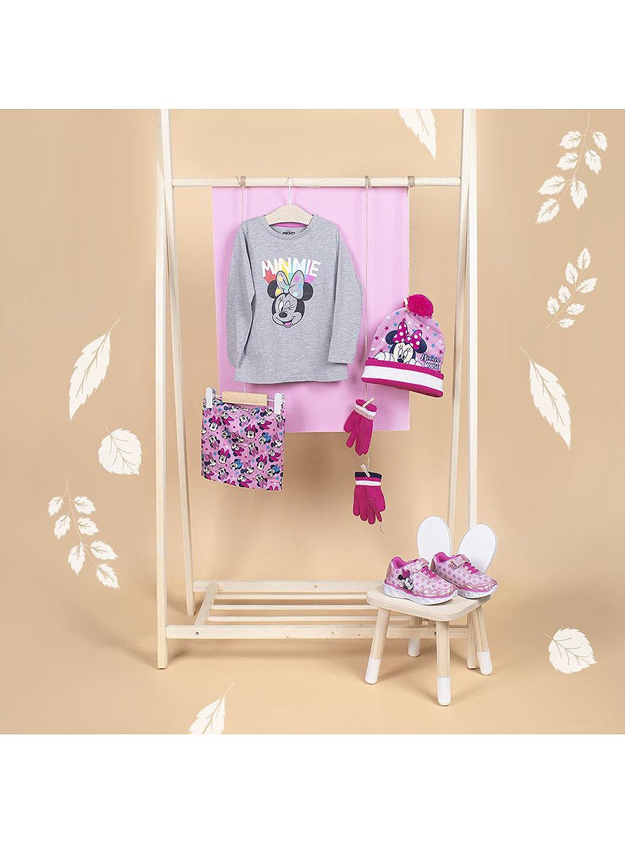 Bonnets, tour de cou et gants Minnie pour fille