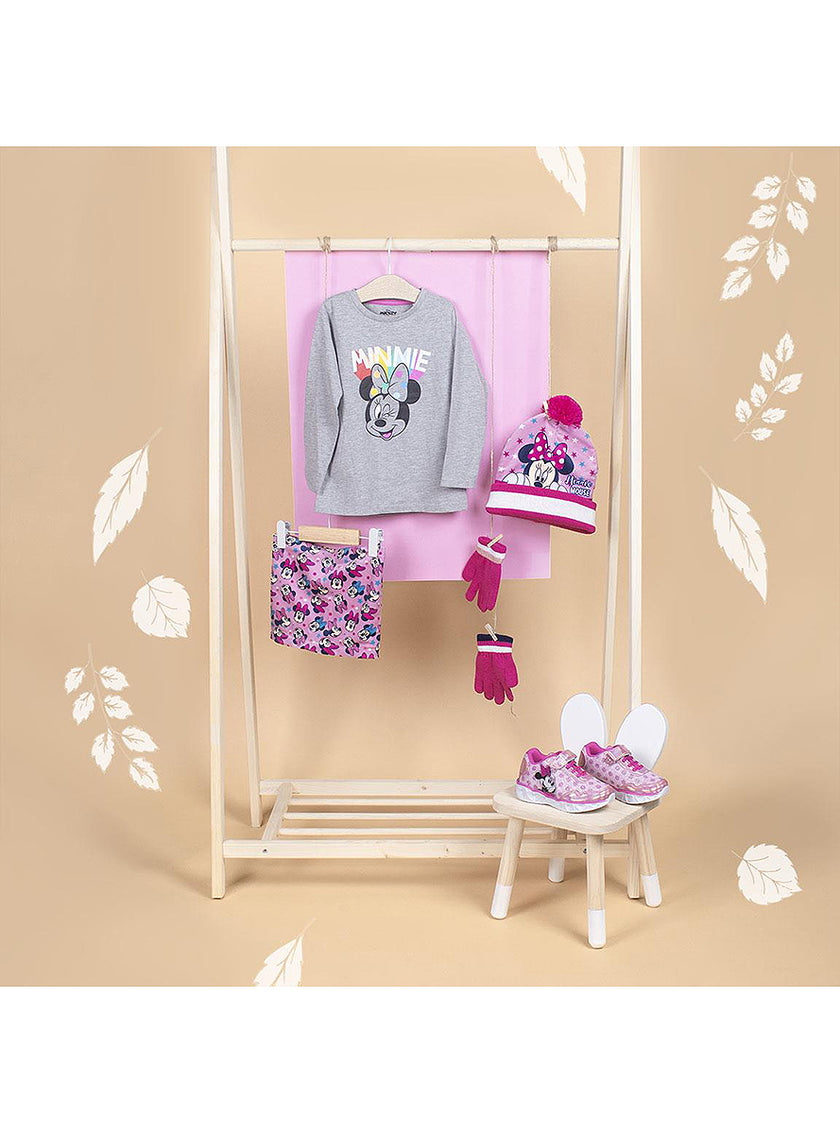 Bonnets, tour de cou et gants Minnie pour fille