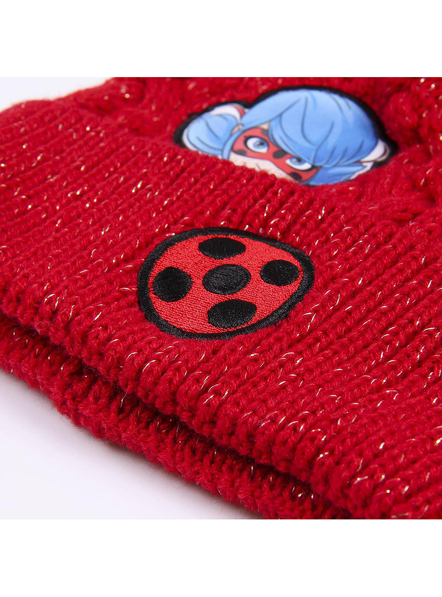 Bonnet Lady Bug Miraculous pour fille