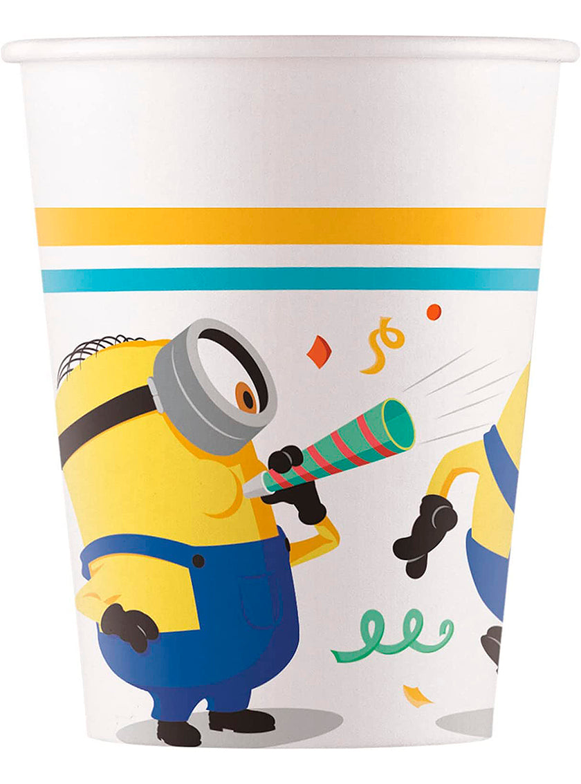 8 gobelets Minions (200ml)