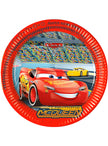 8 assiettes Cars 3 (23cm)