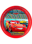 8 petites assiettes Cars 3 (20 cm)