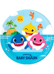8 assiettes Baby Shark (23cm)
