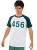 T-shirt Squid Game nº 456 - Officiel Netflix