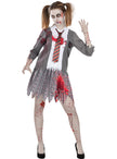 Déguisement étudiant zombie femme