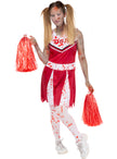 Déguisement pompom girl zombie femme