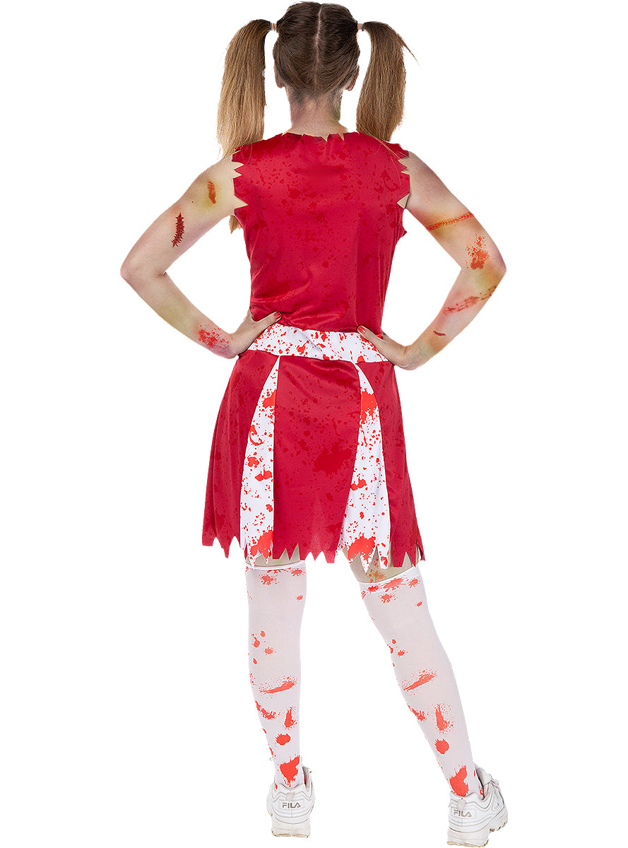 Déguisement pompom girl zombie femme