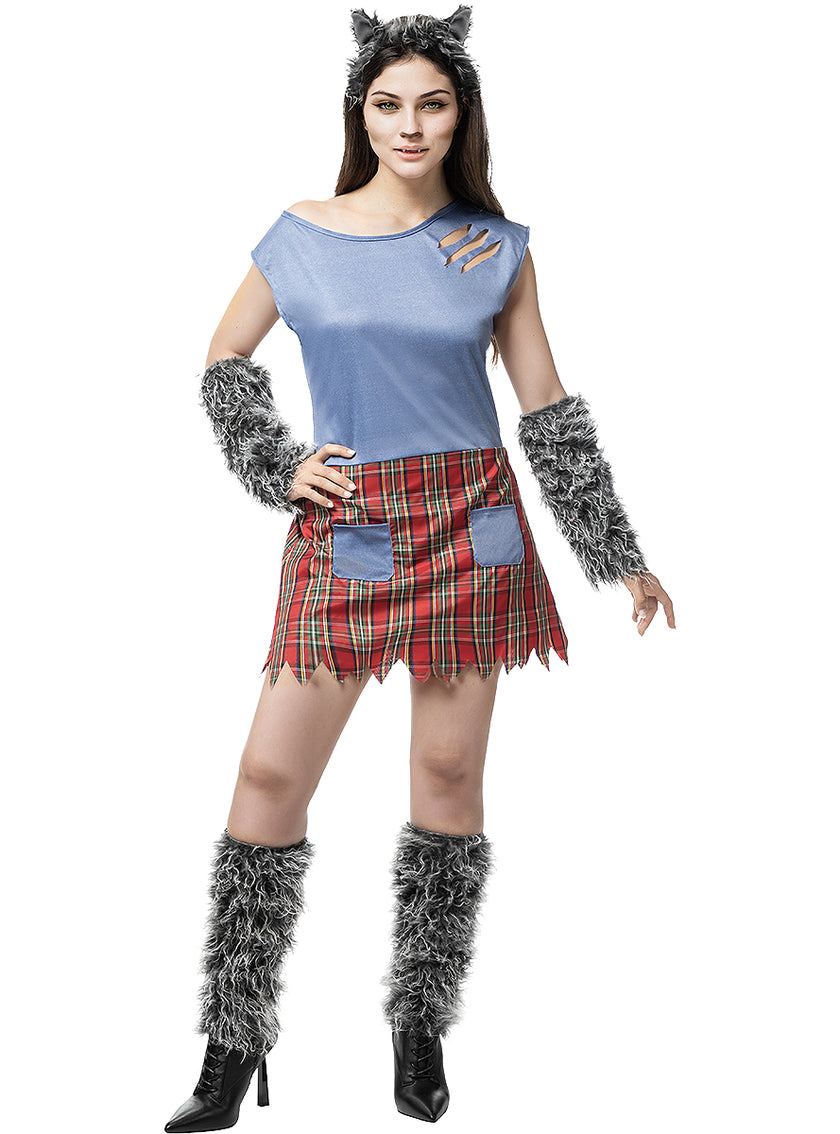 Déguisement loup-garou femme