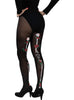 Collants squelette catrina femme