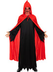 Cape diable rouge adulte