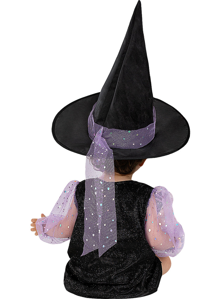 Déguisement petite sorcière bébé