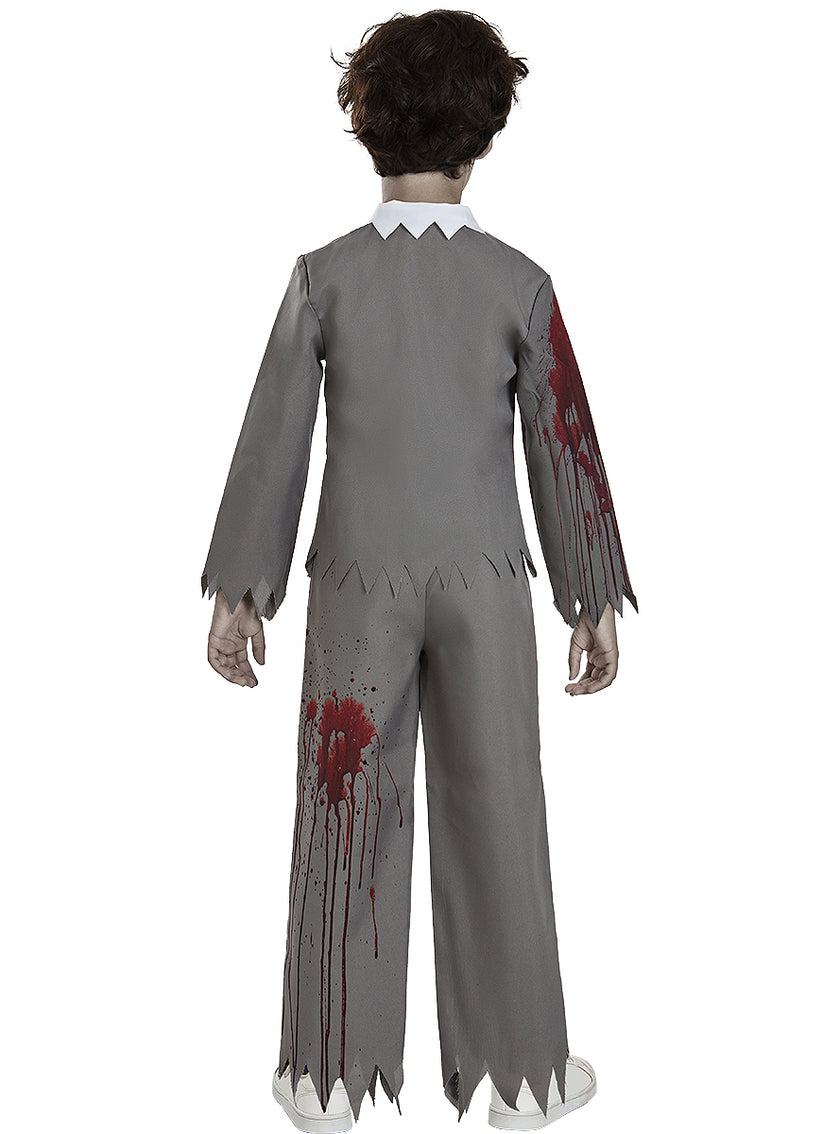 Déguisement étudiant zombie garçon
