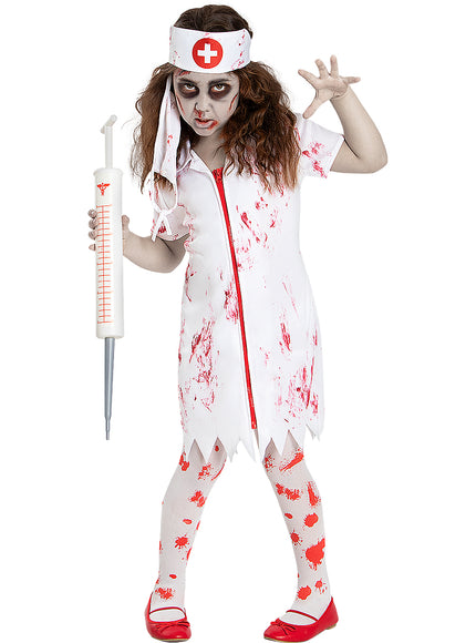 Déguisement infirmière zombie fille