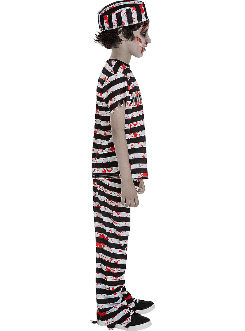 Déguisement prisonnier zombie garçon