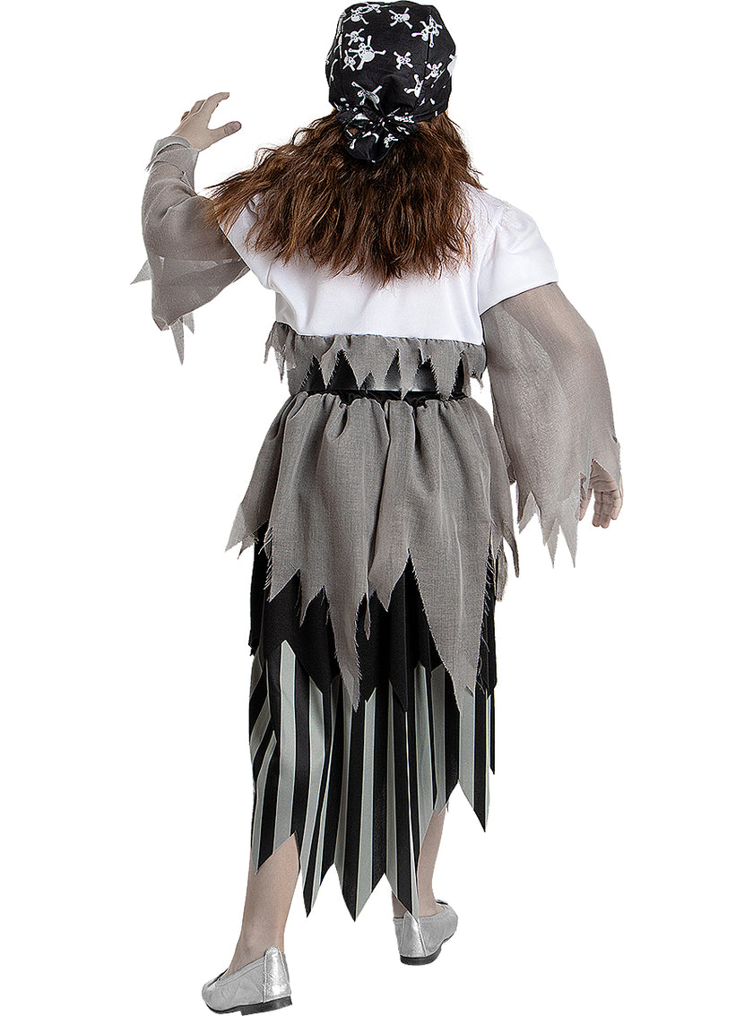 Déguisement pirate zombie fille