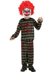 Déguisement clown terrifiant Deluxe garçon