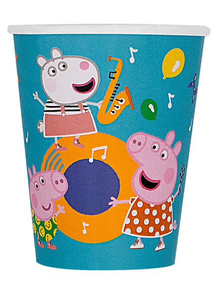 8 gobelets Peppa Pig