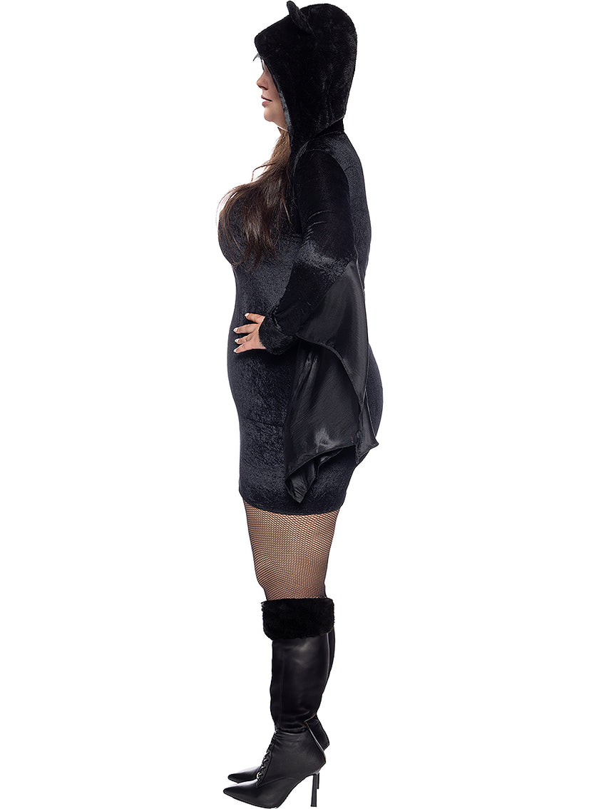 Déguisement chauve souris sexy femme grande taille