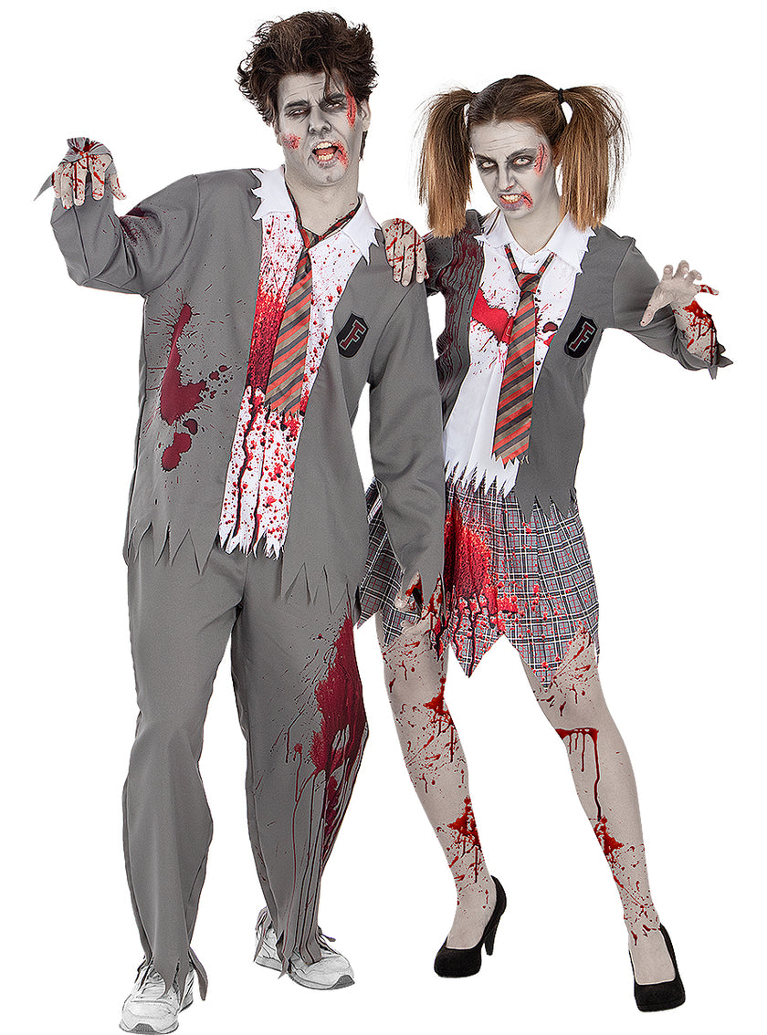 Déguisement étudiant zombie homme grande taille