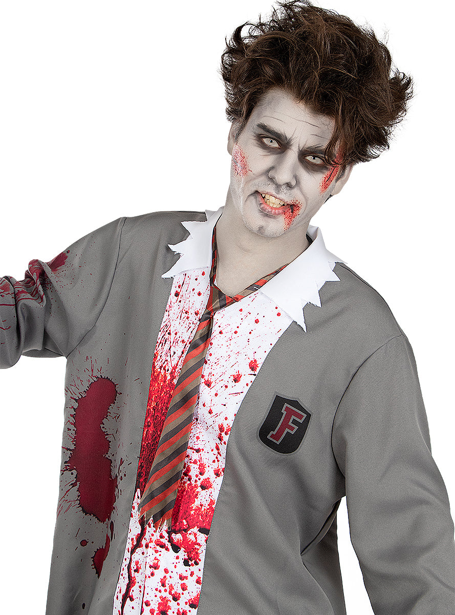 Déguisement étudiant zombie homme grande taille