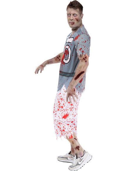 Déguisement footballeur américain zombie homme grande taille
