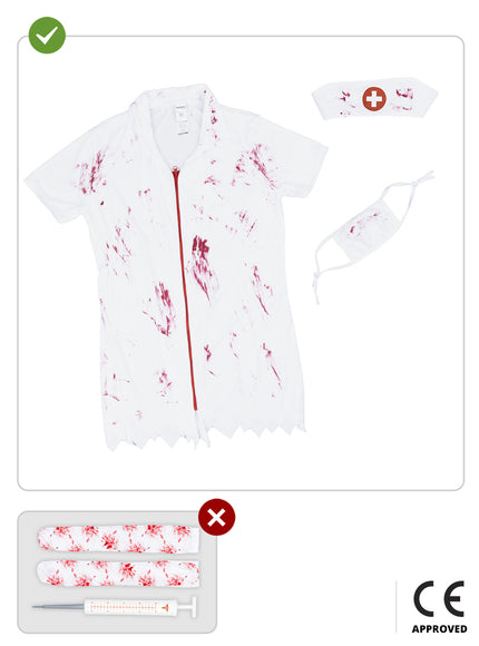 Déguisement infirmière zombie femme grande taille