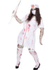 Déguisement infirmière zombie femme grande taille