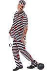 Déguisement prisonnier zombie homme grande taille