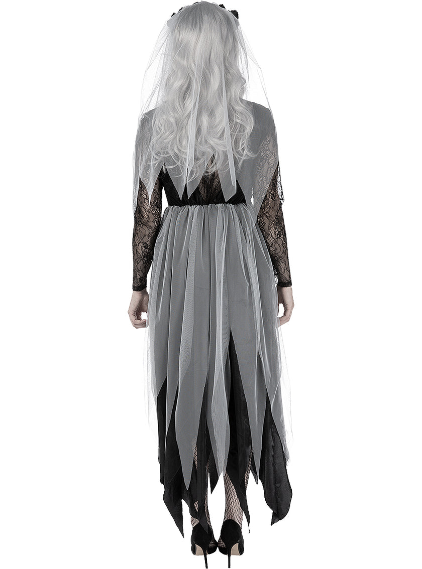 Déguisement mariée fantôme femme grande taille