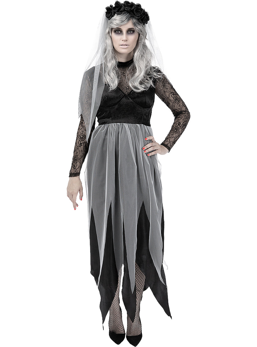 Déguisement mariée fantôme femme grande taille
