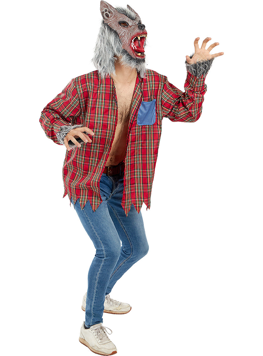 Déguisement loup-garou homme grande taille