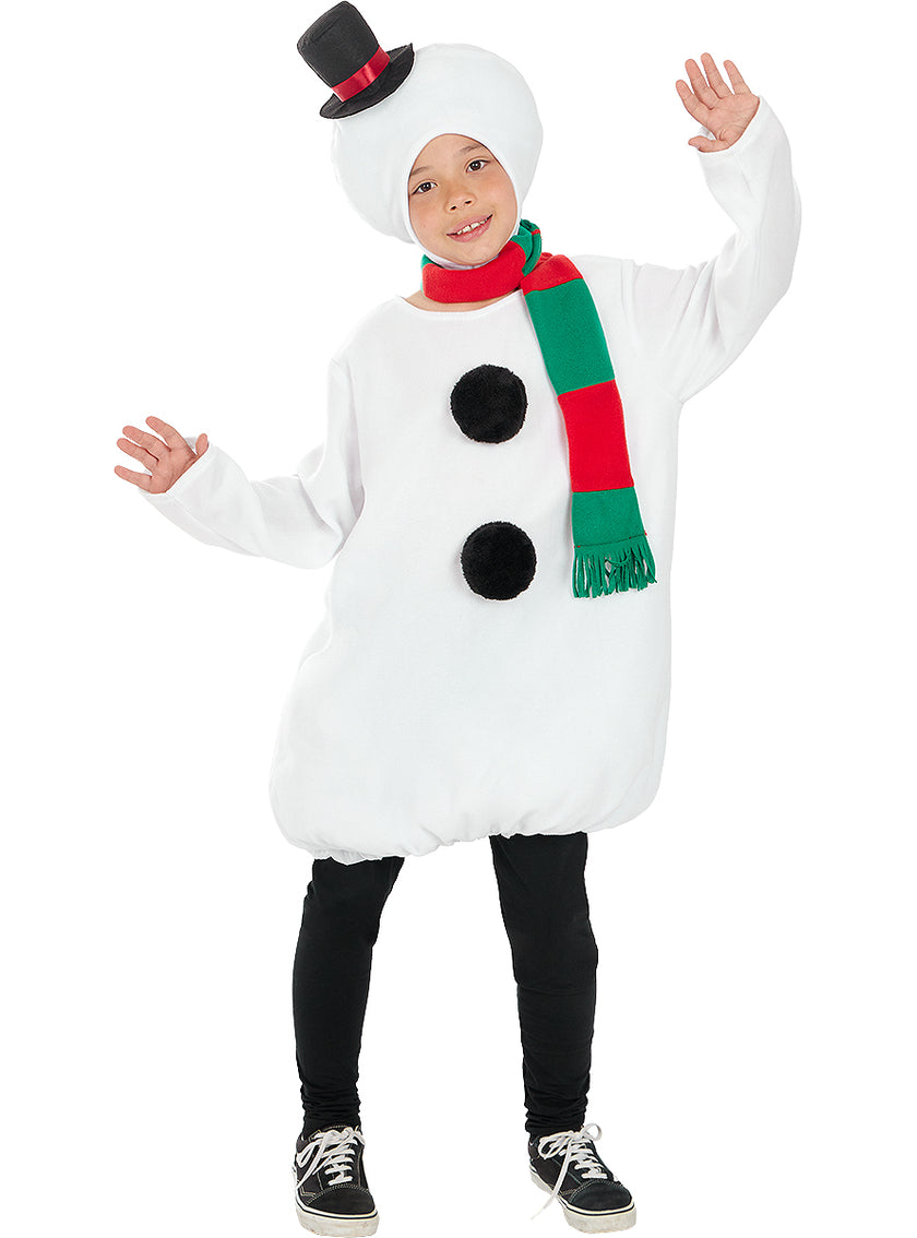 Déguisement bonhomme de neige enfant