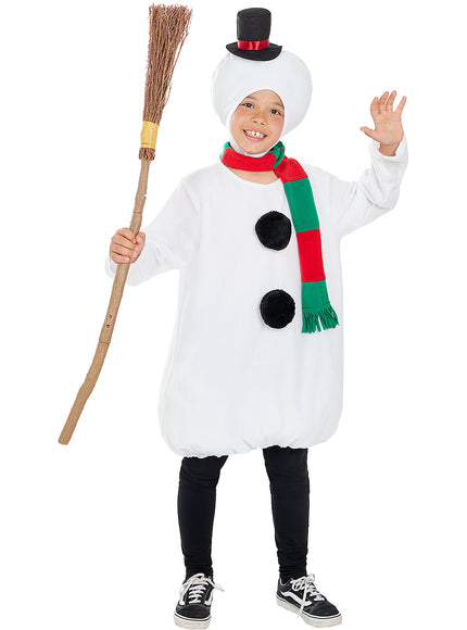 Déguisement bonhomme de neige enfant